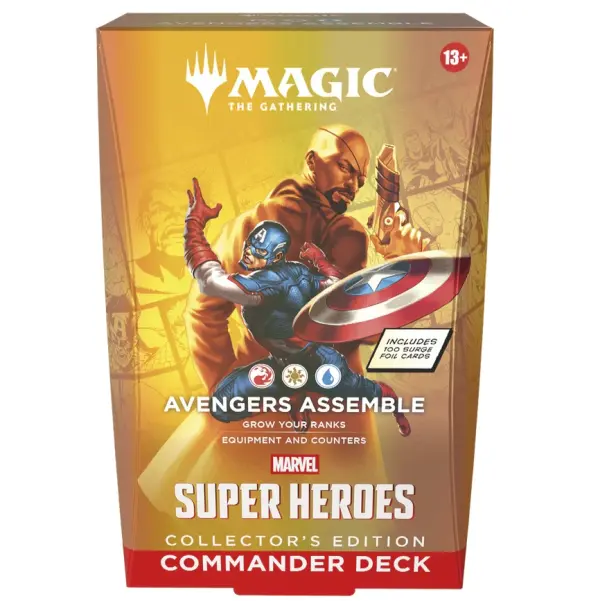 Avengers-collector.webp Magic: the Gathering TCG - Marvel Super Heroes - Collector Commander Deck - Avengers Assemble