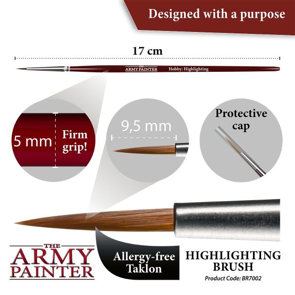 The Army Painter Hobby Brush - Highlighting Πινέλο Μοντελισμού