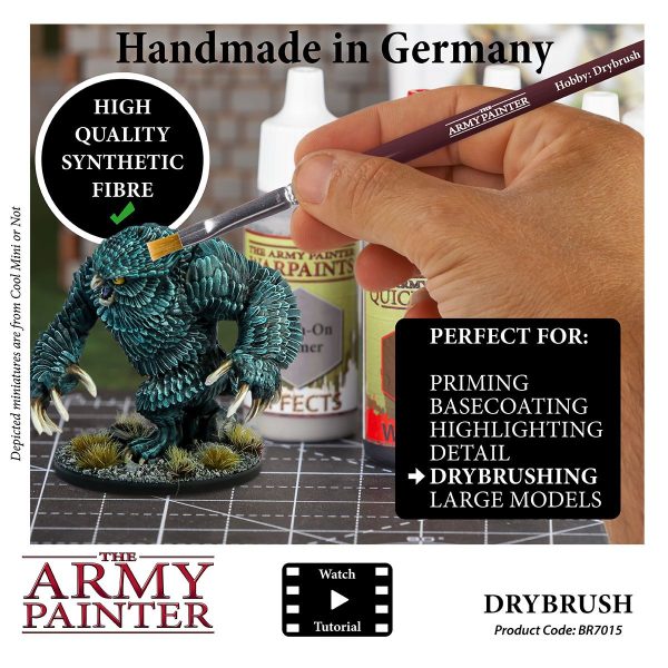 The Army Painter Hobby Brush - Drybrush Πινέλο Μοντελισμού