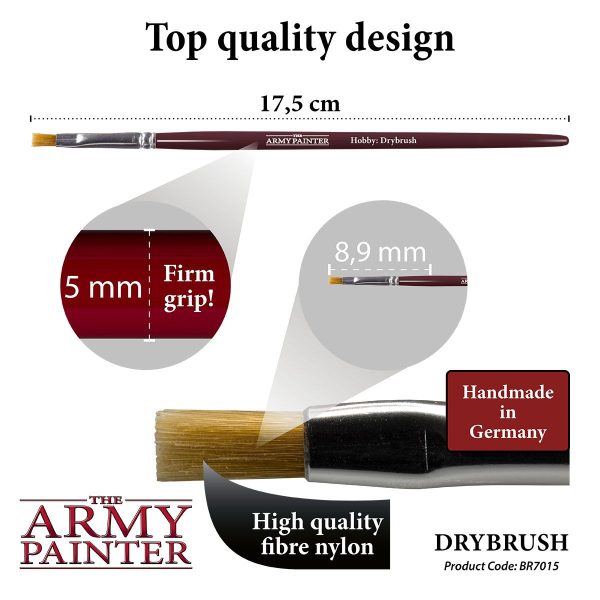 The Army Painter Hobby Brush - Drybrush Πινέλο Μοντελισμού