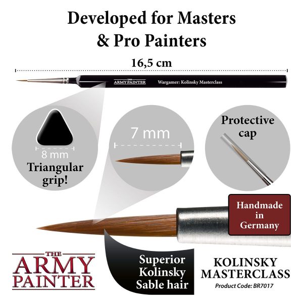 The Army Painter Wargamer Masterclass Brush Πινέλο Μοντελισμού