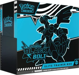Pokemon TCG - Scarlet & Violet Black Bolt – Elite Trainer Box