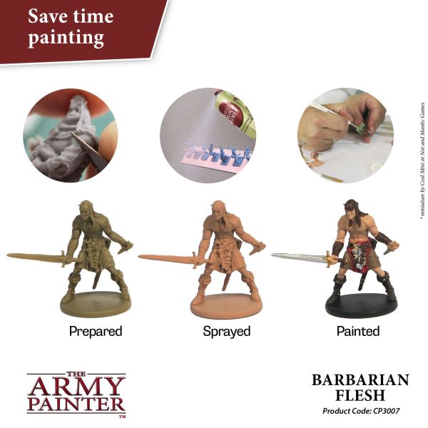 The Army Painter Colour Primer - Barbarian Flesh (400ml)