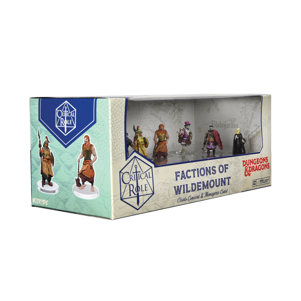 D&D Critical Role: Factions of Wildemount - Clovis Concord & Menagerie Coast Miniatures Box Set