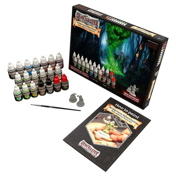 Gamemaster Wilderness Adventures Paint Set - 20×12 ml