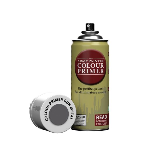 The Army Painter Colour Primer - Gun Metal (400ml)