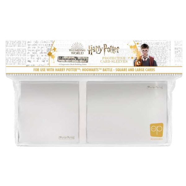 Harry Potter Sleeves - Hogwarts Battle: Square and Large Card 80x80mm, 80x105mm(135 Θήκες)