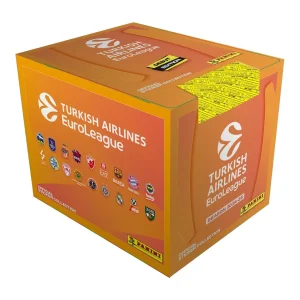 Panini - 2024-25 Turkish Airlines Euroleague Αυτοκόλλητα Booster Display (50 Φακελάκια σύνολο 250 Αυτοκόλλητα)