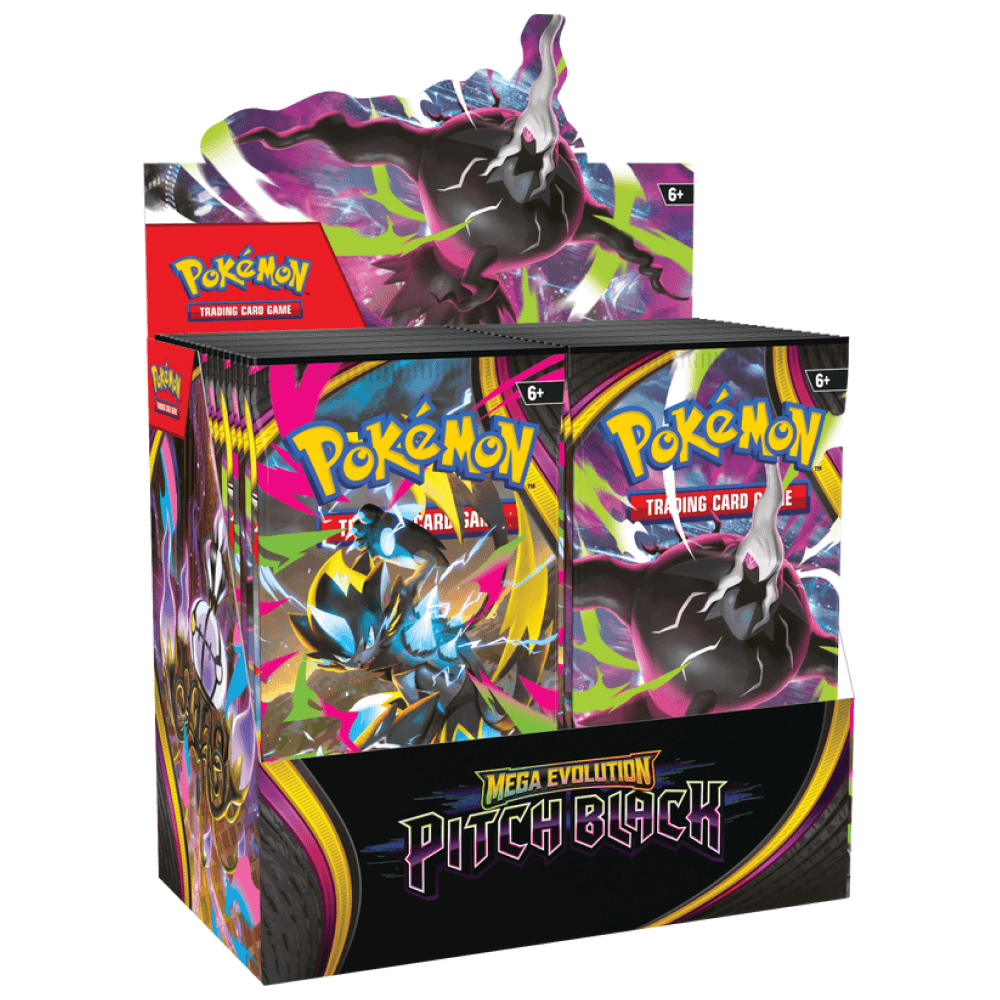 IMG_PitchBlack_BoosterBox.png Pokemon TCG - Mega Evolution Pitch Black - Booster Box (36 Booster)