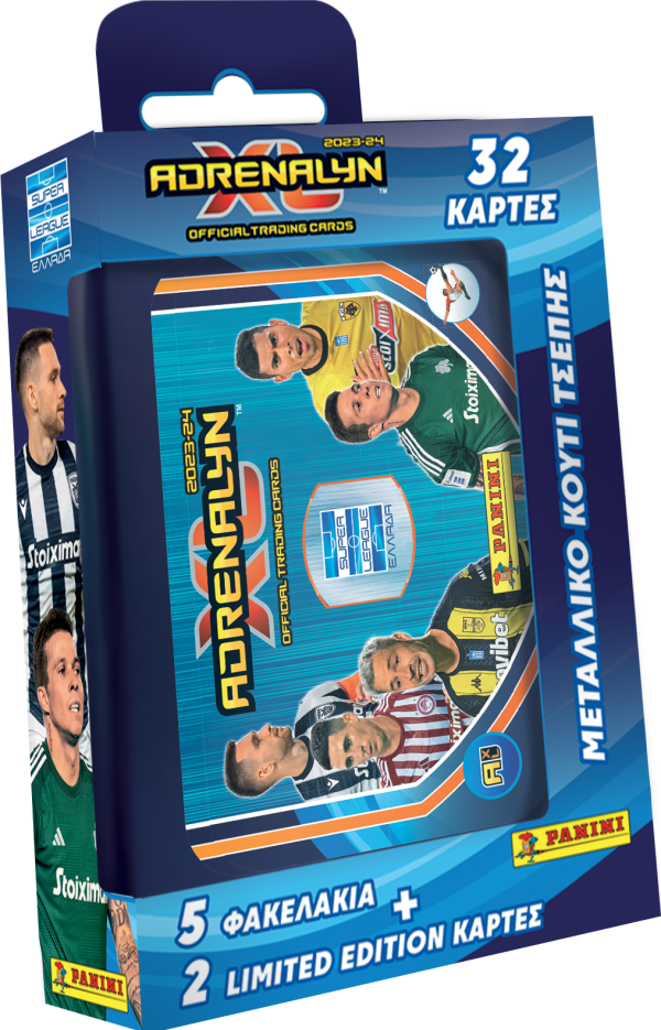 Panini - Super League 2024 Adrenalyn XL Metal Pocket Tin