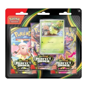 Pokemon TCG – Mega Evolution Perfect Order – 3-Booster Blister (Random)