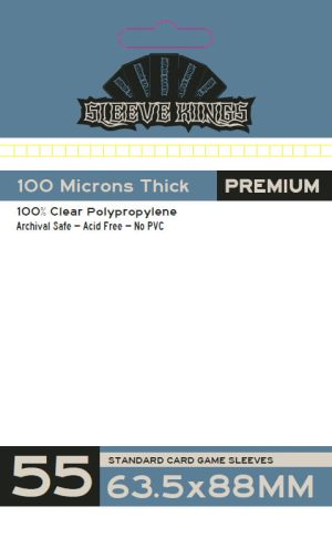 Sleeve Kings Sleeves - Standard Premium 63.5x88mm (55 Θήκες)