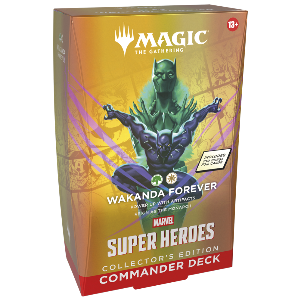 Magic: the Gathering TCG - Marvel Super Heroes - Collector Commander Deck - Wakanda Forever