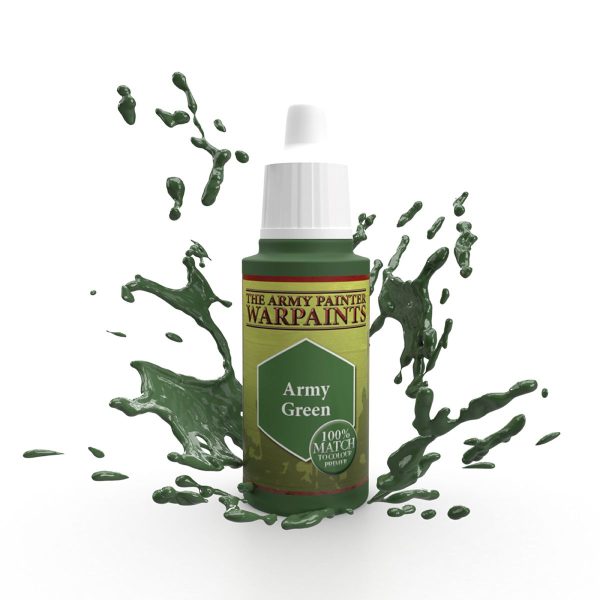 The Army Painter Warpaints - Army Green Χρώμα Μοντελισμού (18ml)