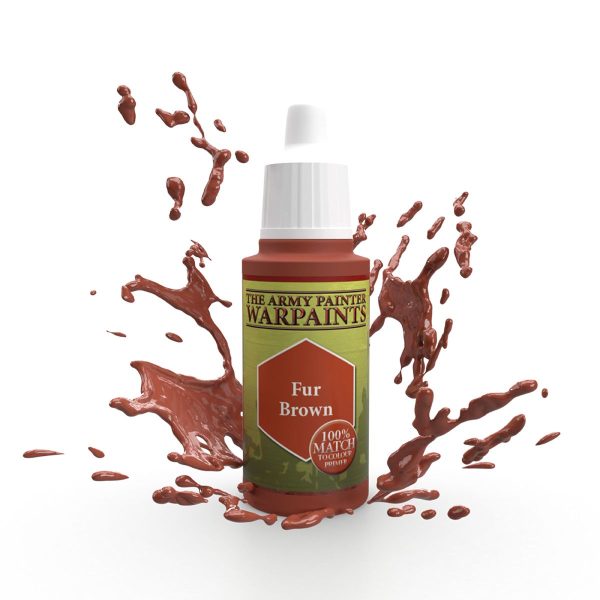 The Army Painter Warpaints - Fur Brown Χρώμα Μοντελισμού (18ml)