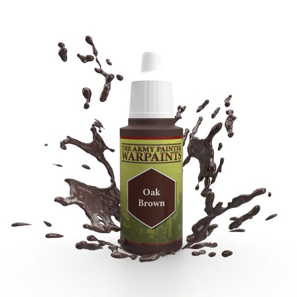 The Army Painter Warpaints - Oak Brown Χρώμα Μοντελισμού (18ml)