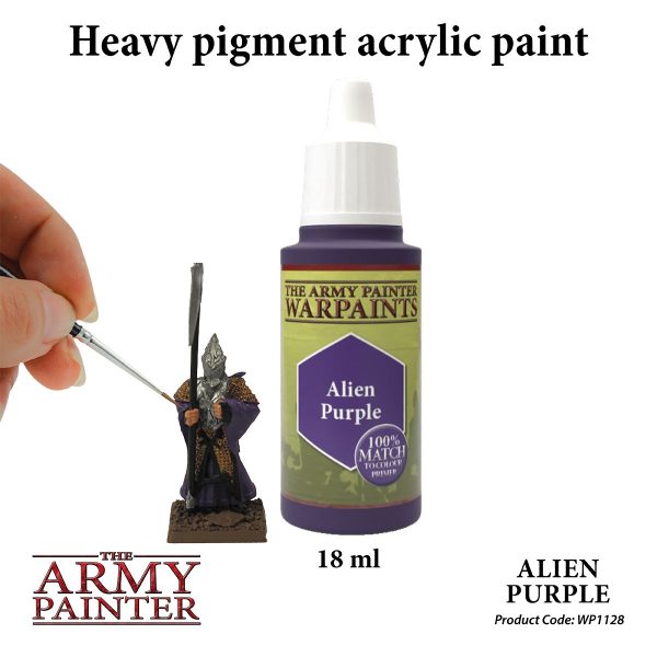 The Army Painter Warpaints - Alien Purple Χρώμα Μοντελισμού (18ml)