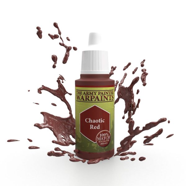 The Army Painter Warpaints - Chaotic Red Χρώμα Μοντελισμού (18ml)