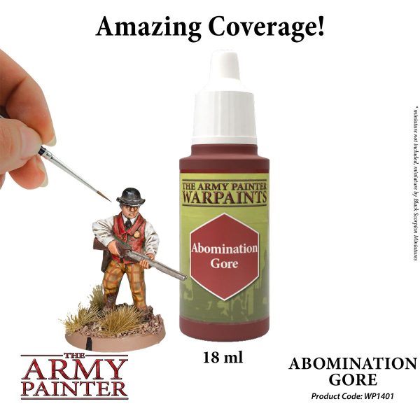 The Army Painter Warpaints - Abomination Gore Χρώμα Μοντελισμού (18ml)