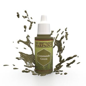 The Army Painter Warpaints - Commando Green Χρώμα Μοντελισμού (18ml)