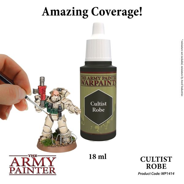 The Army Painter Warpaints - Cultist Robe Χρώμα Μοντελισμού (18ml)