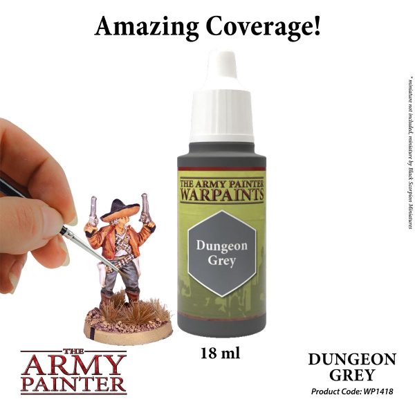 The Army Painter Warpaints - Dungeon Grey Χρώμα Μοντελισμού (18ml)