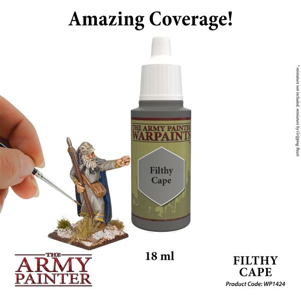 The Army Painter Warpaints - Filthy Cape Χρώμα Μοντελισμού (18ml)