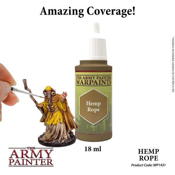 The Army Painter Warpaints - Hemp Rope Χρώμα Μοντελισμού (18ml)