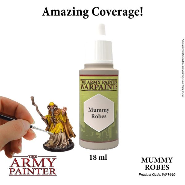 The Army Painter Warpaints - Mummy Robes Χρώμα Μοντελισμού (18ml)