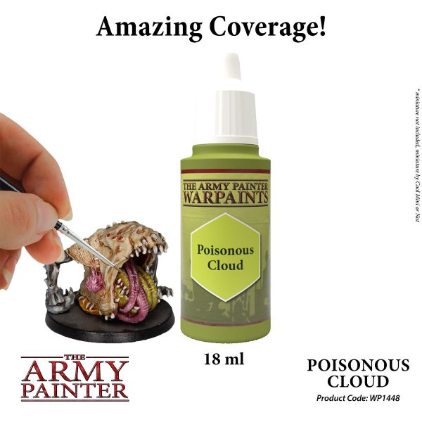 The Army Painter Warpaints - Poisonous Cloud Χρώμα Μοντελισμού (18ml)