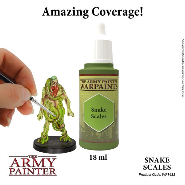 The Army Painter Warpaints - Snake Scales Χρώμα Μοντελισμού (18ml)