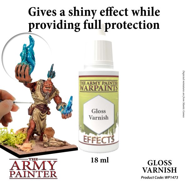 The Army Painter Warpaints - Gloss Varnish Effects Χρώμα Μοντελισμού (18ml)