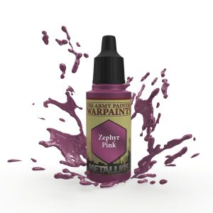 The Army Painter Warpaints Metallics - Zephyr Pink Effects Χρώμα Μοντελισμού (18ml)