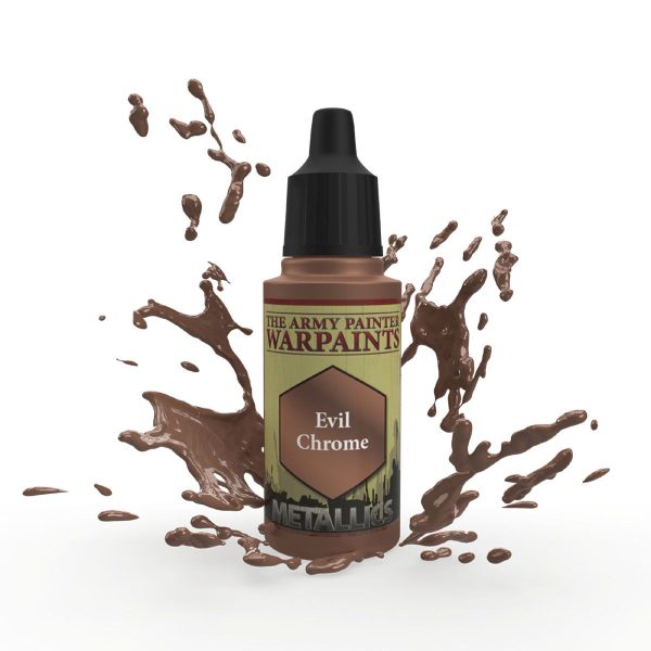 The Army Painter Warpaints Metallics - Evil Chrome Effects Χρώμα Μοντελισμού (18ml)