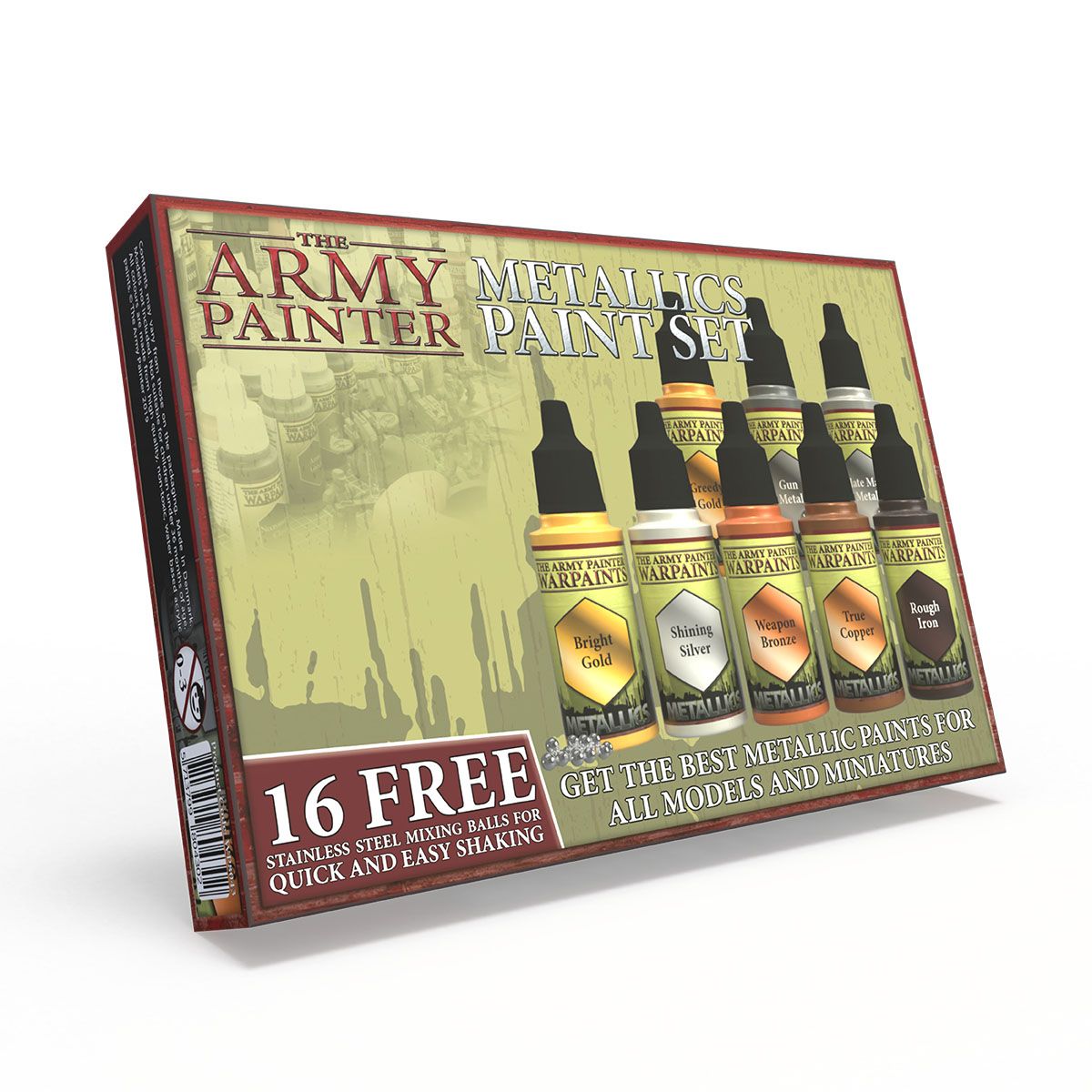 WP8043_Metallics_Paint_Set__01_fe85.jpg The Army Painter Warpaints - Metallic Paint Set Μοντελισμού