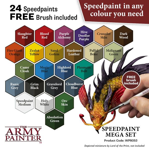 Speedpaint Mega Paint Set Μοντελισμού - 24 χρώματα 18ml