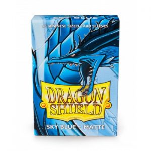 Dragon Shield Sky Blue - Matte Sleeves - Japanese Size 59x86mm (60 Θήκες)