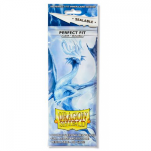 Dragon Shield Clear - Sealable Perfect Fit Sleeves 63x88mm (100 Θήκες)