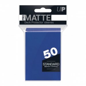 Ultra Pro PRO-Matte Standard Deck Protector Sleeves - Blue 66x91mm (50 Θήκες)