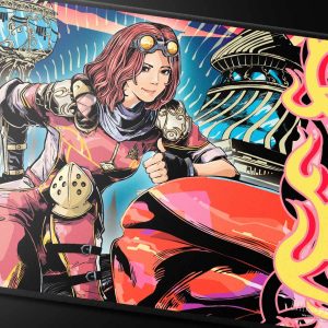 Ultra Pro Aetherdrift Chandra, Spark Hunter AR Enhanced Playmat for Magic: The Gathering