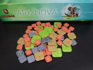 Gamemaker 3D Upgraded Tokens Suitable For Ark Nova (40 Dollar Token)