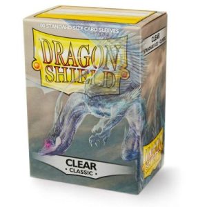 Dragon Shield Clear - Classic Sleeves - Standard Size 63x88mm (100 Θήκες)