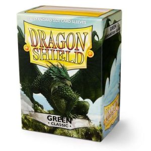 Dragon Shield Green - Classic Sleeves - Standard Size 63x88mm (100 Θήκες)