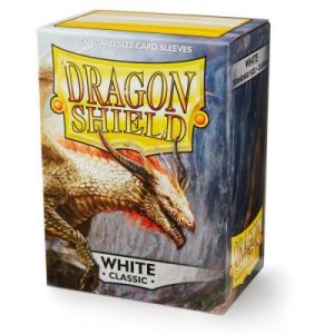 Dragon Shield White - Classic Sleeves - Standard Size 63x88mm (100 Θήκες)
