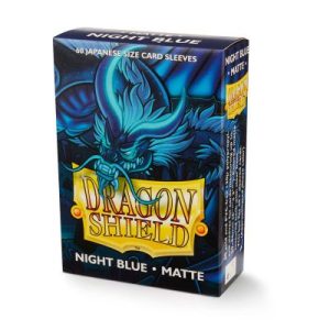 Dragon Shield Night Blue - Matte Sleeves - Japanese Size 59x86mm (60 Θήκες)