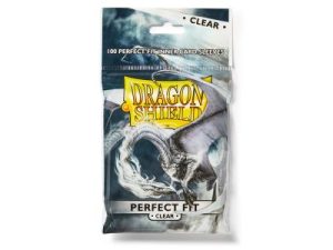 Dragon Shield Clear - Toploading Perfect Fit Sleeves 63x88mm (100 Θήκες)