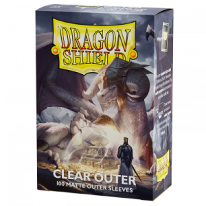 Dragon Shield Clear - Matte Outer Sleeves 63x88mm (100 Θήκες)