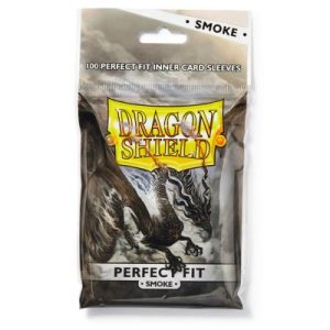 Dragon Shield Smoke - Toploading Perfect Fit Sleeves 63x88mm (100 Θήκες)