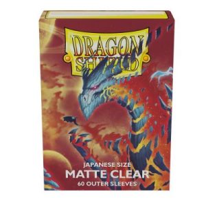 Dragon Shield Clear - Matte Outer Sleeves 59x86mm (60 Θήκες)