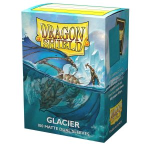 Dragon Shield Glacier - Matte Dual Sleeves - Standard Size 63x88mm (100 Θήκες)